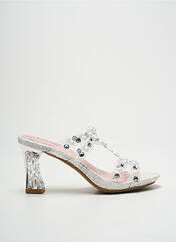 Mules/Sabots argent LAURA VITA pour femme seconde vue