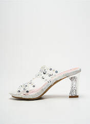 Mules/Sabots argent LAURA VITA pour femme seconde vue