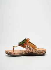 Tongs orange LAURA VITA pour femme seconde vue