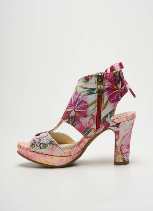 Sandales/Nu pieds rose LAURA VITA pour femme