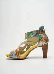 Sandales/Nu pieds jaune LAURA VITA pour femme seconde vue
