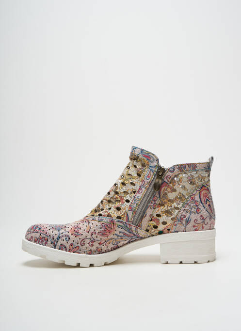 Bottines/Boots rose LAURA VITA pour femme