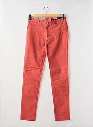 Pantalon chino stretch taille normale rouge LA CIBLE ROUGE homme