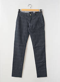 Pantalon chino stretch taille normale gris LA CIBLE ROUGE homme