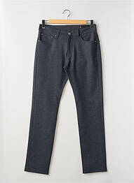 Pantalon droit stretch taille normale bleu LA CIBLE ROUGE homme