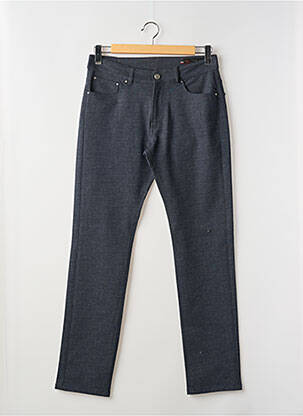 Pantalon droit stretch taille normale bleu LA CIBLE ROUGE homme