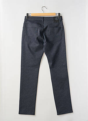 Pantalon droit stretch taille normale bleu LA CIBLE ROUGE homme