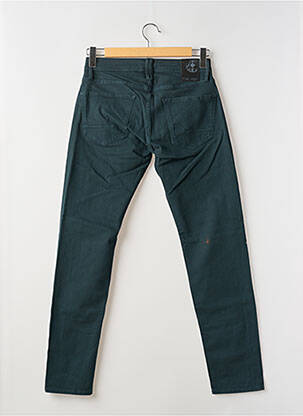 Pantalon droit stretch taille normale vert LA CIBLE ROUGE homme