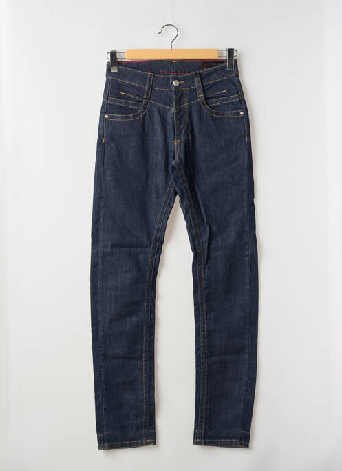 Jeans coupe droite bleu LA CIBLE ROUGE pour homme