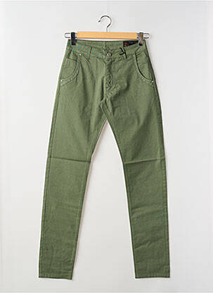 Pantalon chino poches vert LA CIBLE ROUGE homme