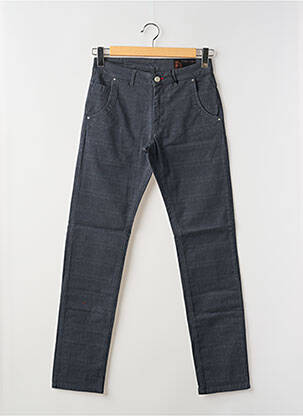Pantalon droit stretch taille normale gris LA CIBLE ROUGE homme