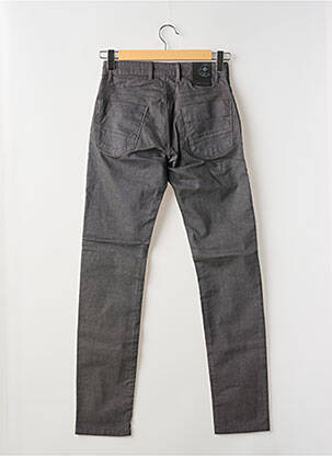 Pantalon slim stretch taille normale gris LA CIBLE ROUGE homme