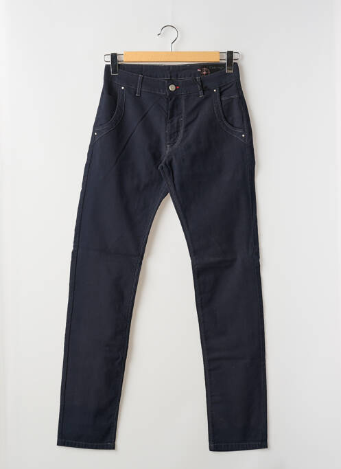 Pantalon slim bleu LA CIBLE ROUGE pour homme