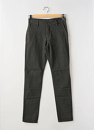 Pantalon chino stretch taille normale noir LA CIBLE ROUGE homme