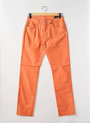 Jeans coupe droite orange LA CIBLE ROUGE pour homme seconde vue