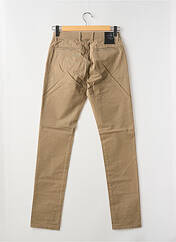 Pantalon chino beige LA CIBLE ROUGE pour homme seconde vue