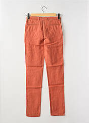 Pantalon droit orange LA CIBLE ROUGE pour homme seconde vue