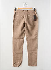 Pantalon slim marron LA CIBLE ROUGE pour homme seconde vue