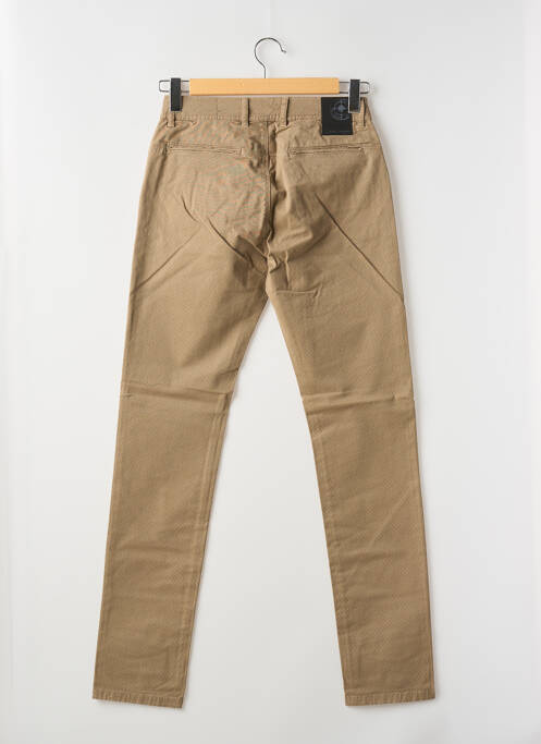 Pantalon chino beige LA CIBLE ROUGE pour homme