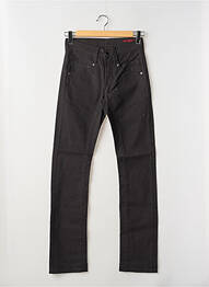 Pantalon droit stretch taille normale noir LA CIBLE ROUGE homme