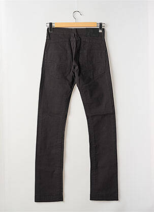 Pantalon droit stretch taille normale noir LA CIBLE ROUGE homme