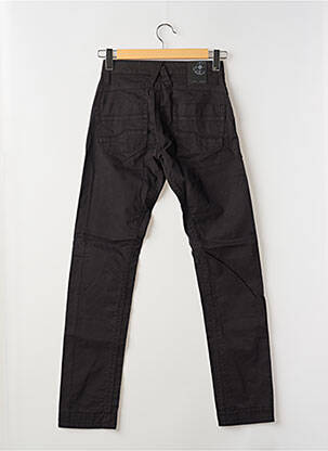 Pantalon droit stretch taille normale noir LA CIBLE ROUGE homme