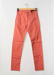 Pantalon chino orange LA CIBLE ROUGE pour homme seconde vue