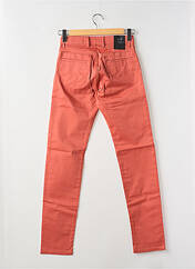 Pantalon chino orange LA CIBLE ROUGE pour homme seconde vue