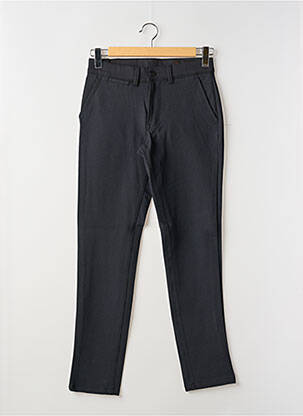 Pantalon chino stretch taille normale bleu LA CIBLE ROUGE homme