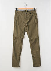 Pantalon chino vert LA CIBLE ROUGE pour homme seconde vue