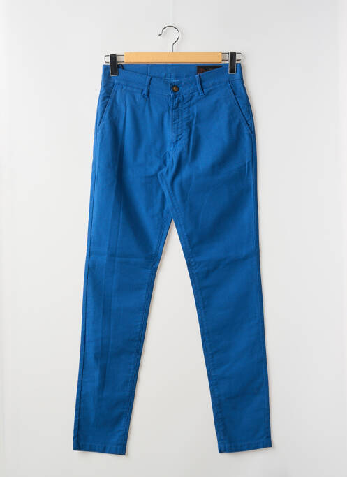 Pantalon chino bleu LA CIBLE ROUGE pour homme