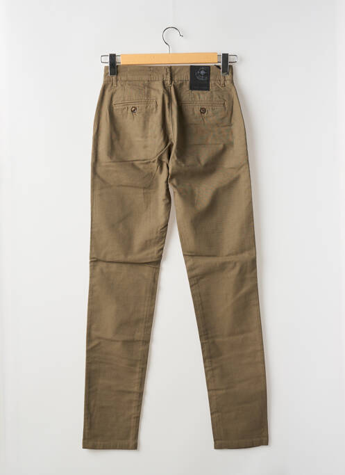 Pantalon chino vert LA CIBLE ROUGE pour homme