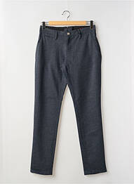 Pantalon chino stretch taille normale bleu LA CIBLE ROUGE homme