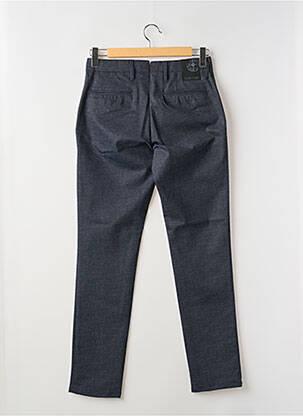 Pantalon chino stretch taille normale bleu LA CIBLE ROUGE homme