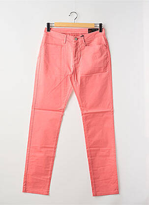 Pantalon droit stretch taille normale orange LA CIBLE ROUGE homme