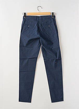 Pantalon chino stretch taille normale bleu LA CIBLE ROUGE homme