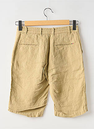 Bermuda coupe droite taille normale beige LA CIBLE ROUGE homme