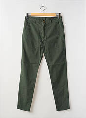 Pantalon chino vert LA CIBLE ROUGE pour homme seconde vue