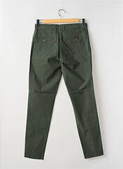 Pantalon chino vert LA CIBLE ROUGE pour homme seconde vue