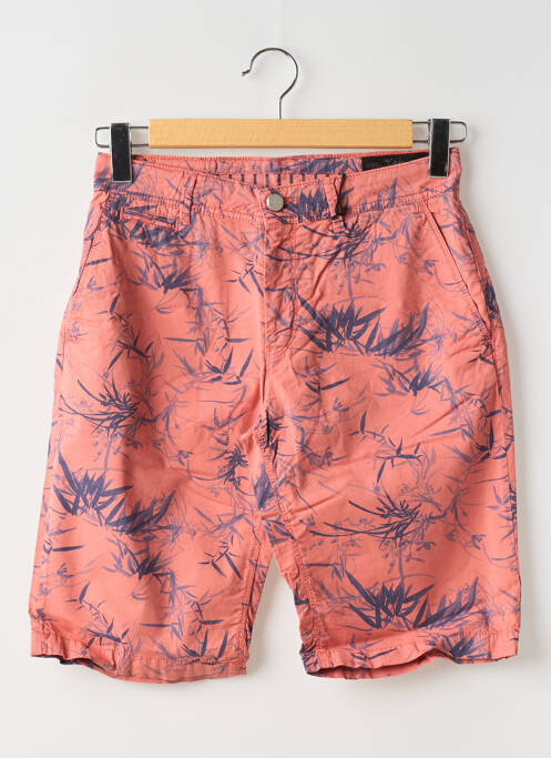 Bermuda orange LA CIBLE ROUGE pour homme