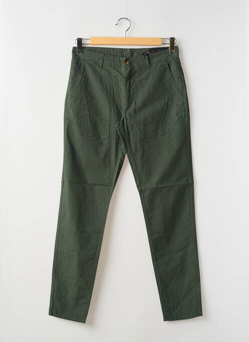 Pantalon chino vert LA CIBLE ROUGE pour homme