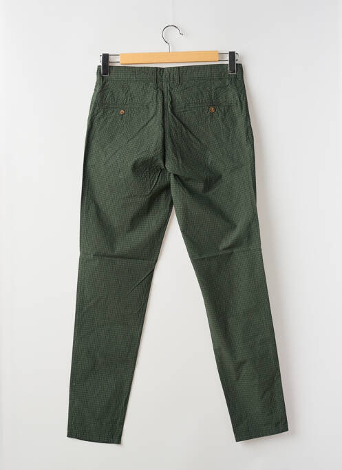 Pantalon chino vert LA CIBLE ROUGE pour homme