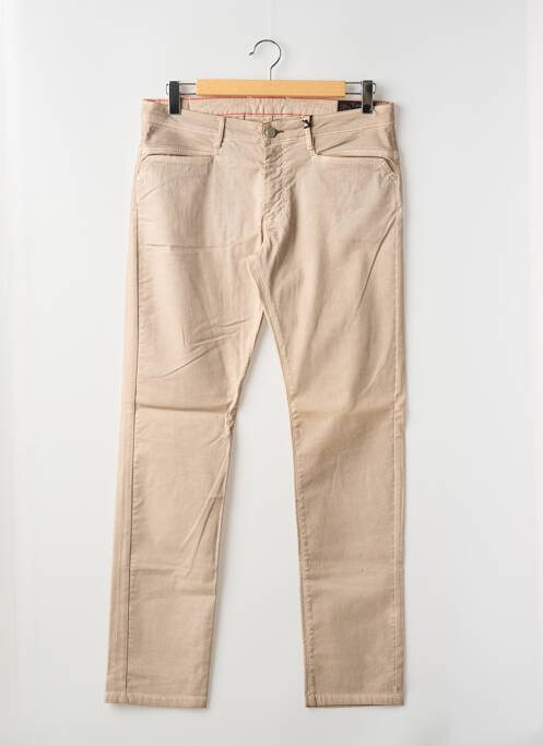 Pantalon droit beige LA CIBLE ROUGE pour homme