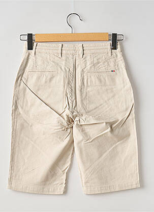 Bermuda stretch taille normale beige LA CIBLE ROUGE homme