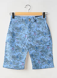 Bermuda stretch taille normale bleu LA CIBLE ROUGE homme