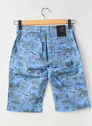 Bermuda stretch taille normale bleu LA CIBLE ROUGE homme