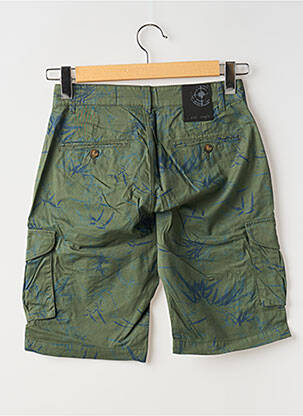Bermuda stretch taille normale vert LA CIBLE ROUGE homme