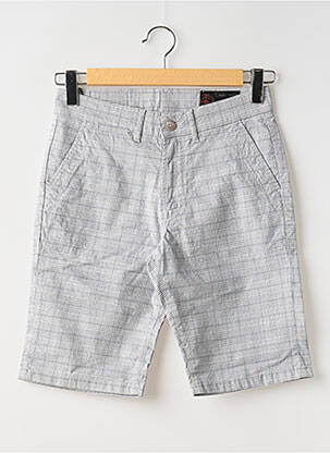 Bermuda stretch taille normale gris LA CIBLE ROUGE homme
