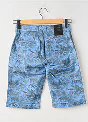 Bermuda bleu LA CIBLE ROUGE pour homme seconde vue