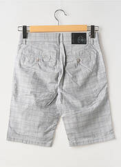 Bermuda gris LA CIBLE ROUGE pour homme seconde vue